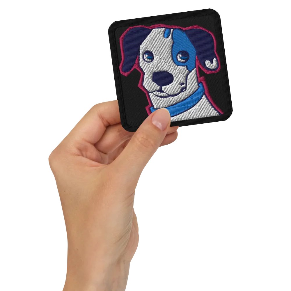 Wylee Dog Embroidered Patch product image (2)