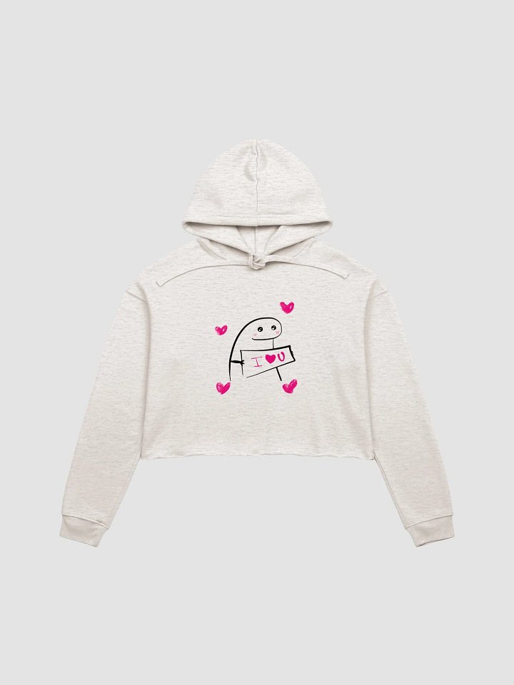Heartfelt Gesture Crop Hoodie product image (4)