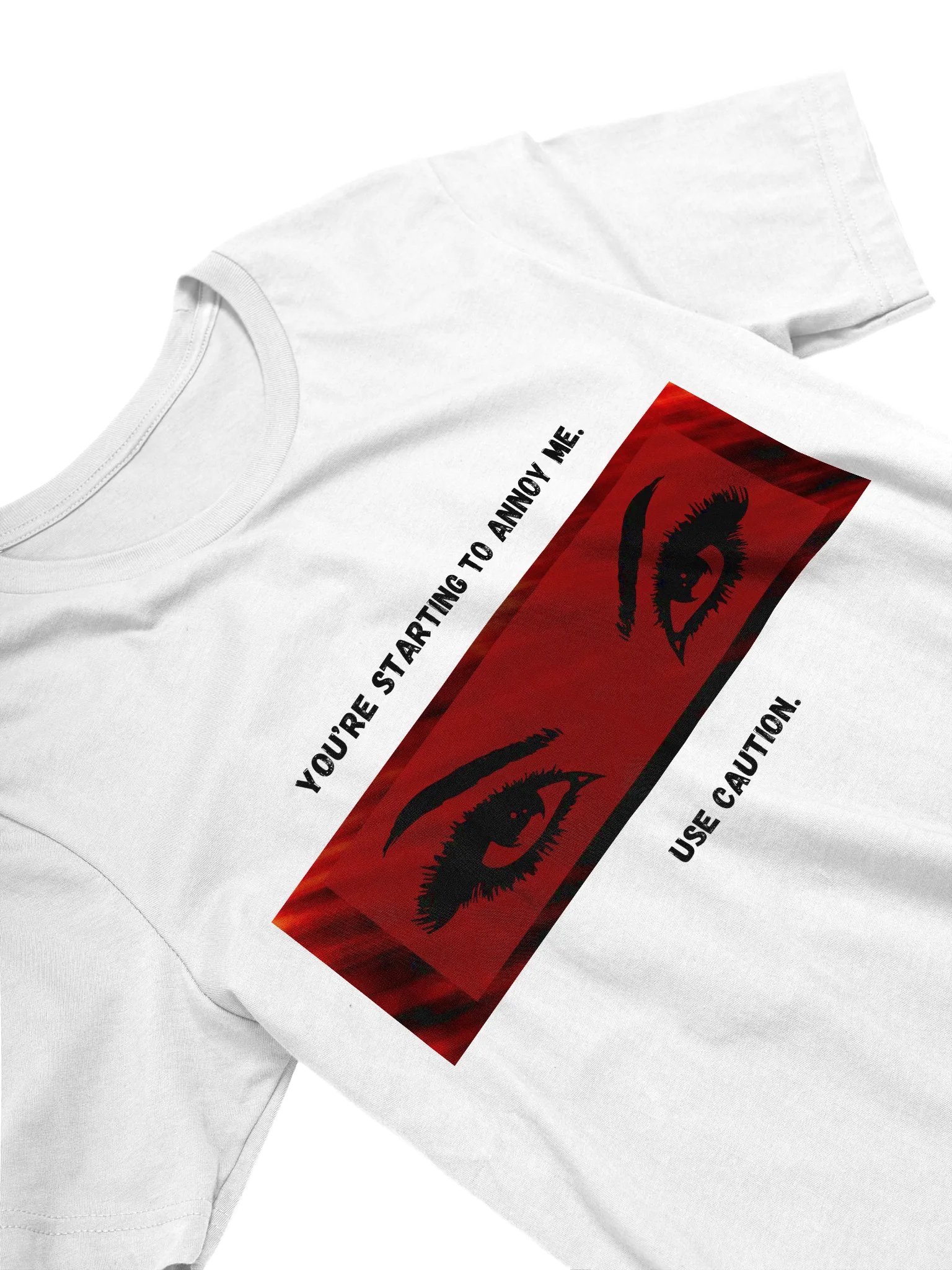 "Use Caution" Light T-shirt product image (3)