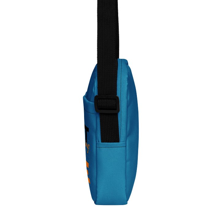 Cyan "JUST LIFE" Everyday Crossbody Bag product image (2)