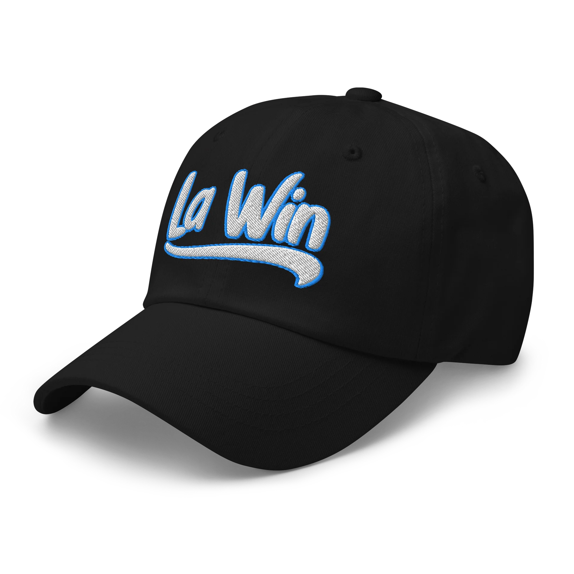 Casquette noir brodée « La Win » product image (5)