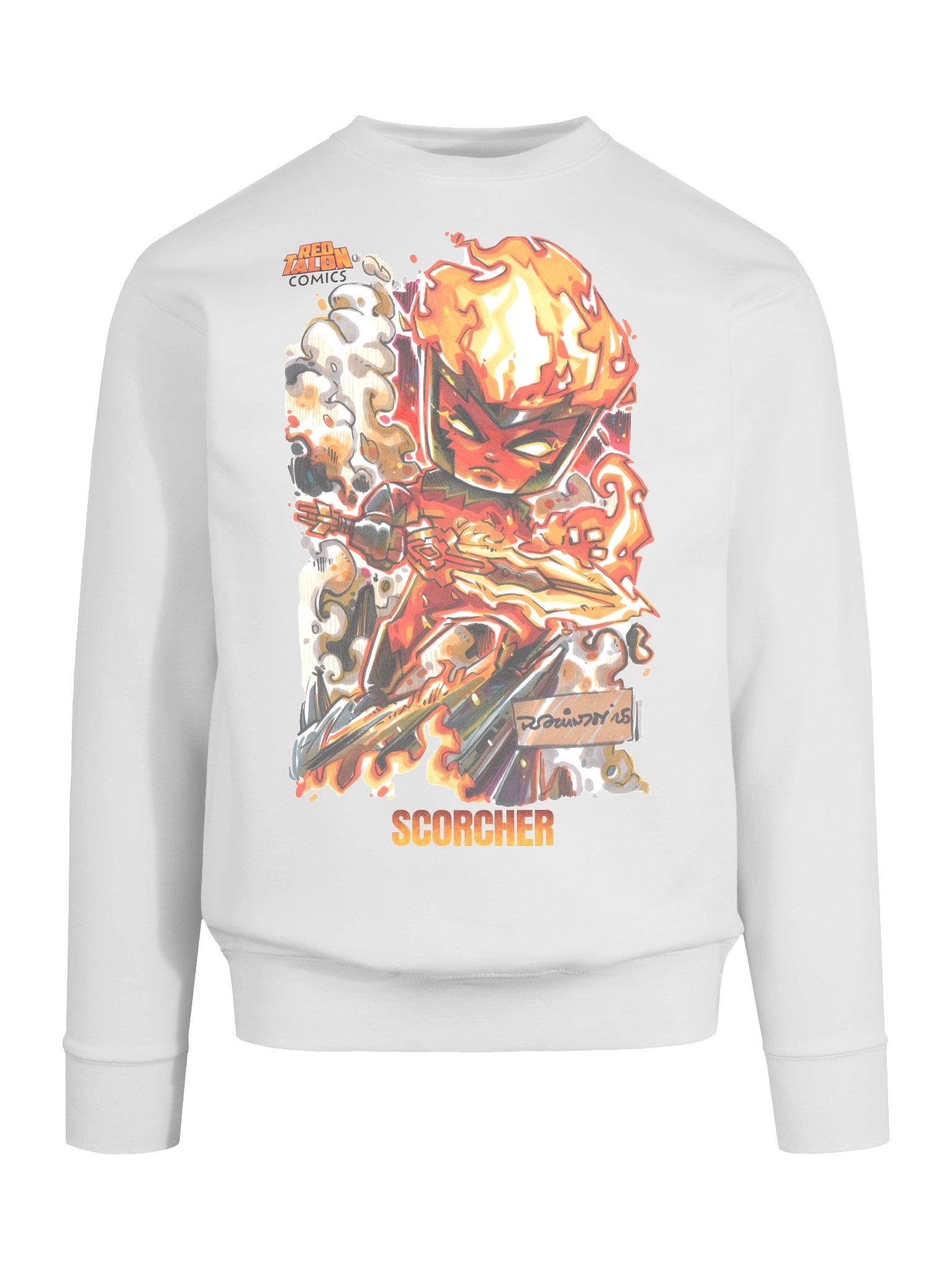 Scorcher Chibi Sweatshirt – Red Talon Series product image (93)