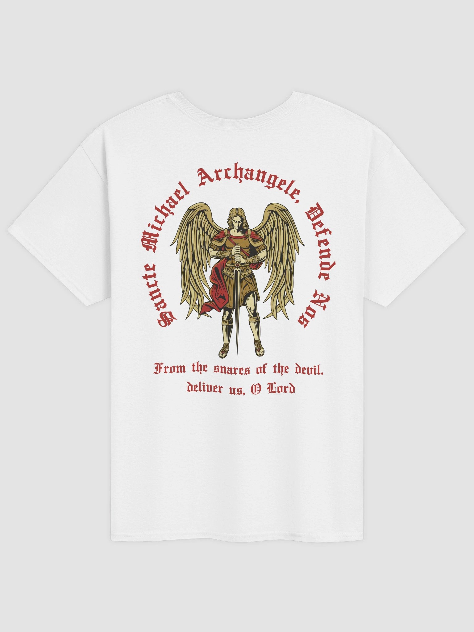 Saint Michael (Archangel) Merch - Comfort T-shirt product image (1)