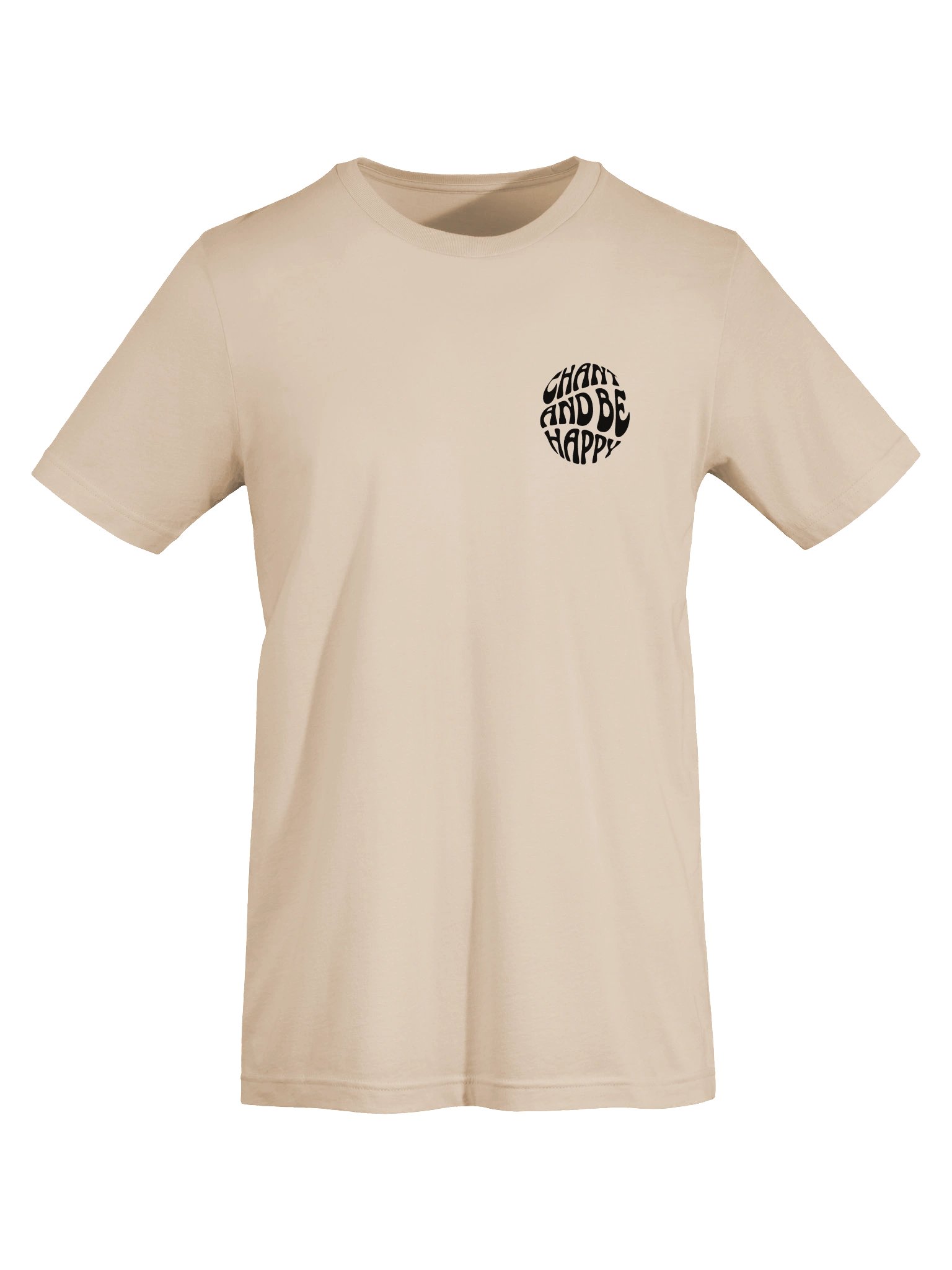 chant and be happy tee - black artwork product image (5)
