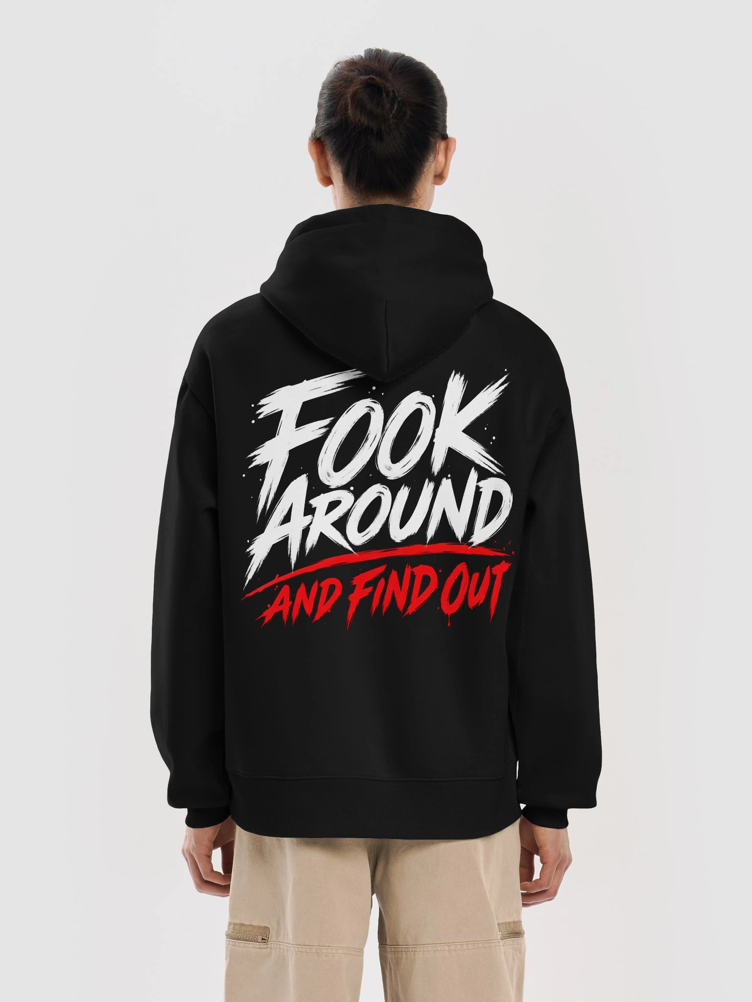 Fook Around and Find Out Heavy Street Hoodie product image (6)