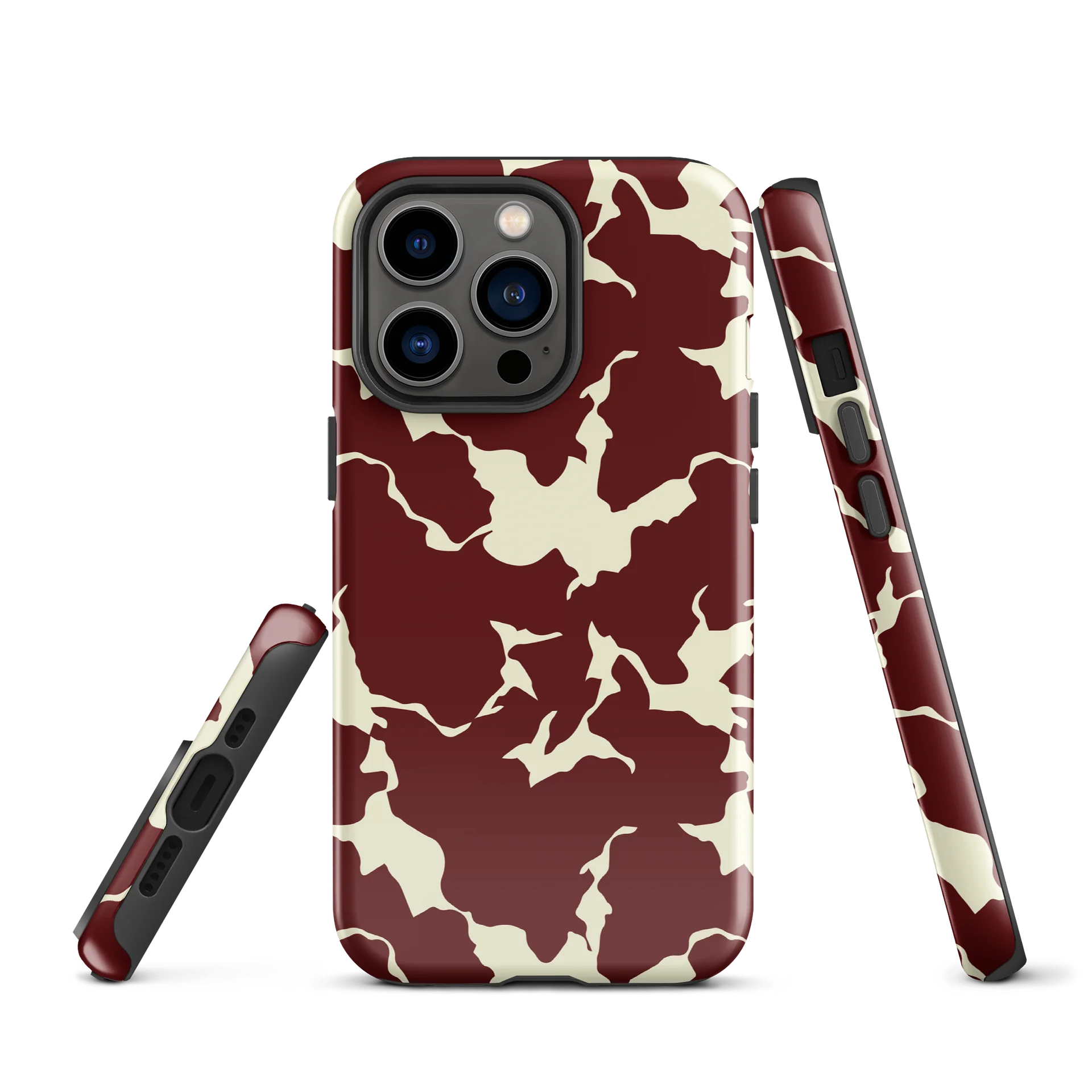 Bordeaux Fractures iPhone Case product image (2)