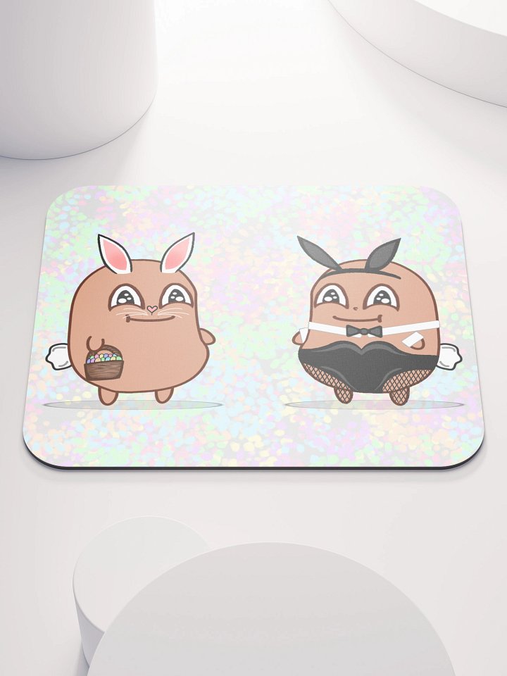 Bean Bunnies Mousepad (Buns Not Included) product image (1)