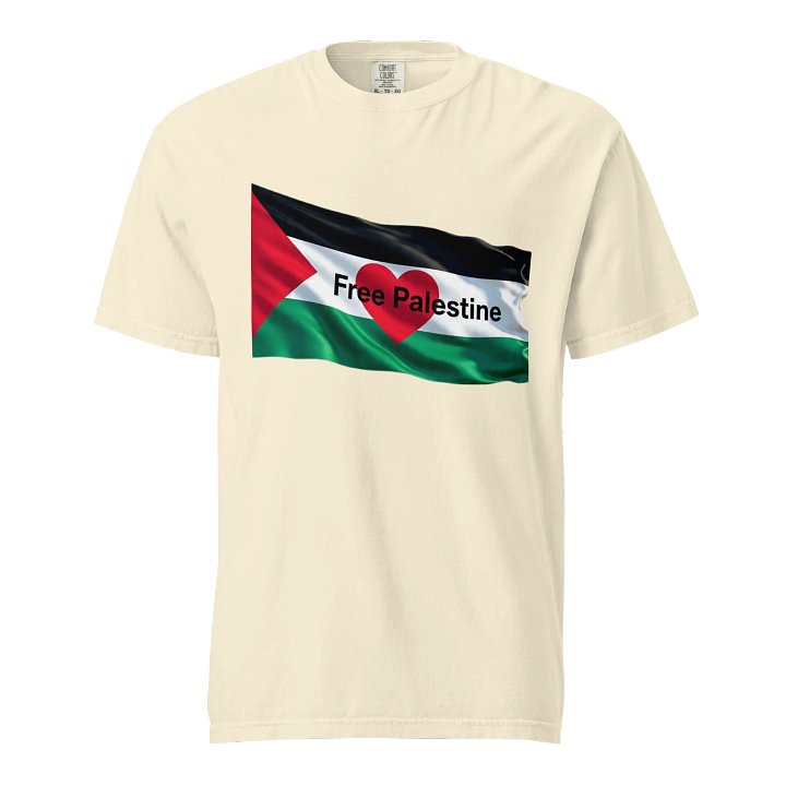 Free Palestine Heart Flag image T-Shirt product image (1)