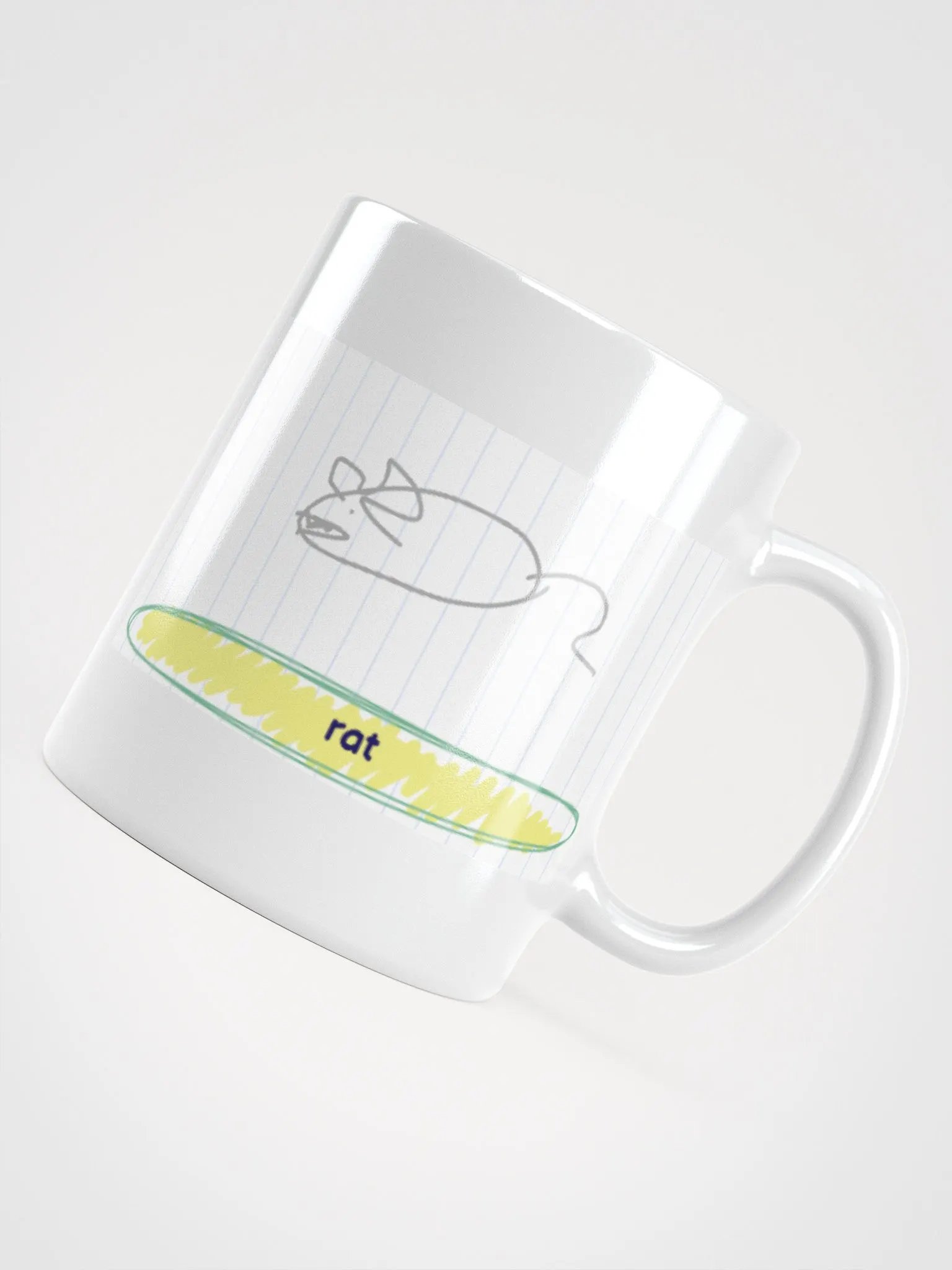 Rat mug product image (4)