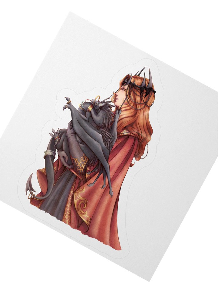 Mairon and The Dragon - sticker product image (6)