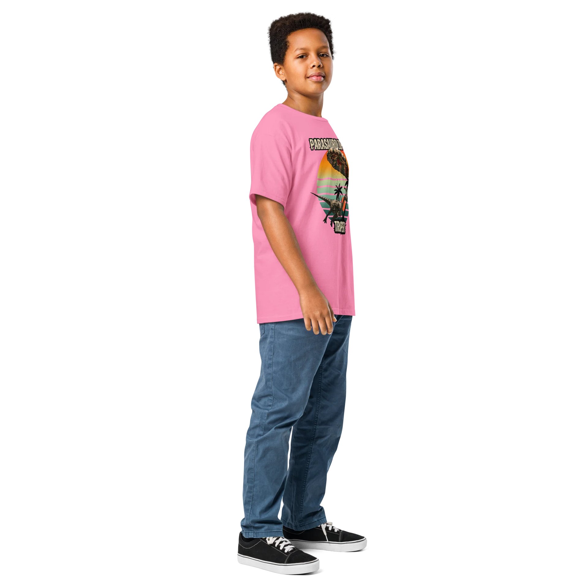 Parasaurolophus Trooper - Dinosaur Paratrooper Shirt product image (25)
