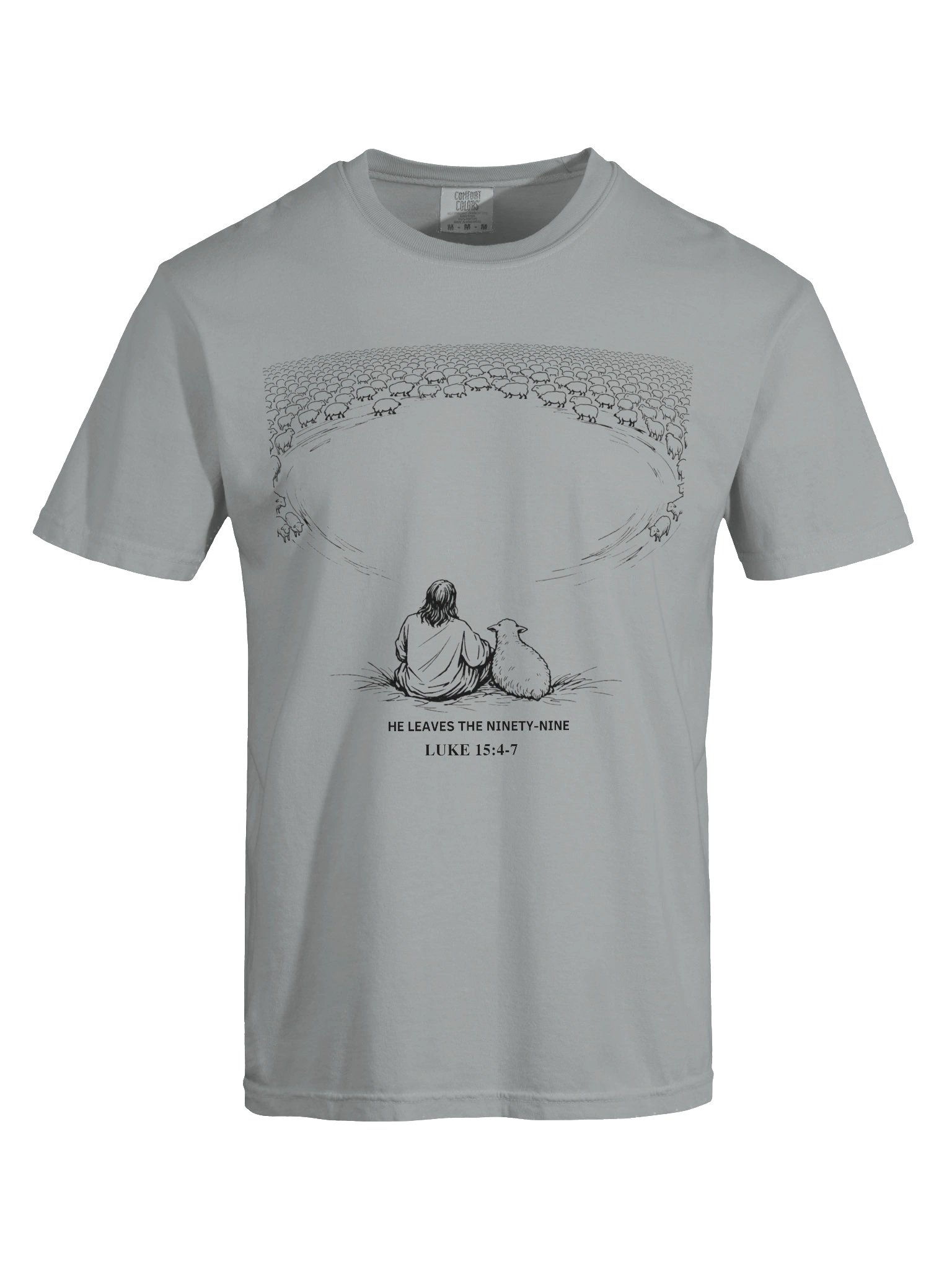 "He Leaves the Ninety-Nine" Scripture Tee product image (5)
