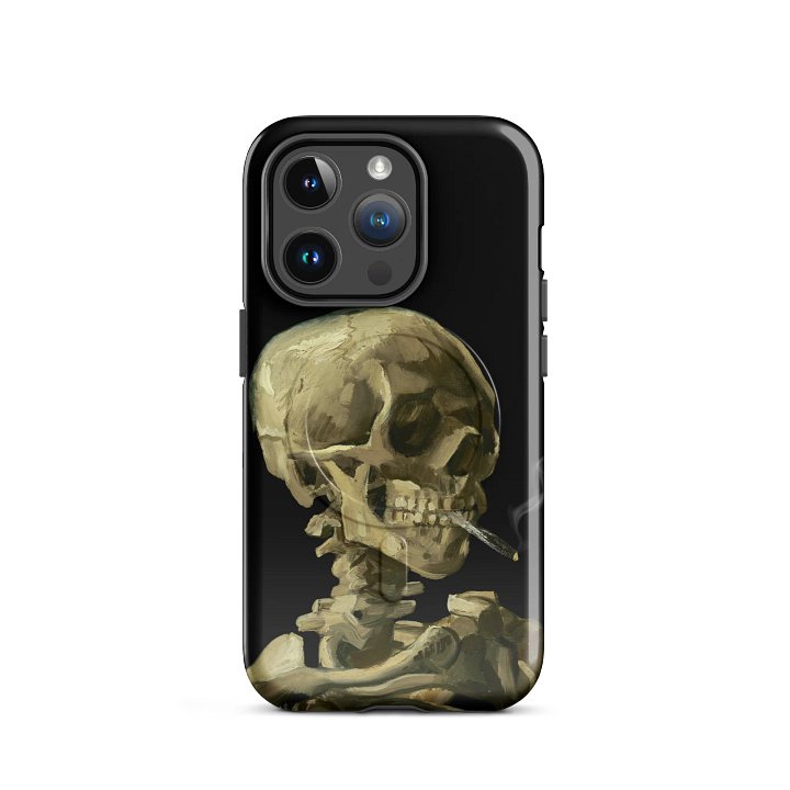 Van Gogh – Skull of a Skeleton with a Burning Cigarette iPhone® MagSafe® Tough Case product image (2)