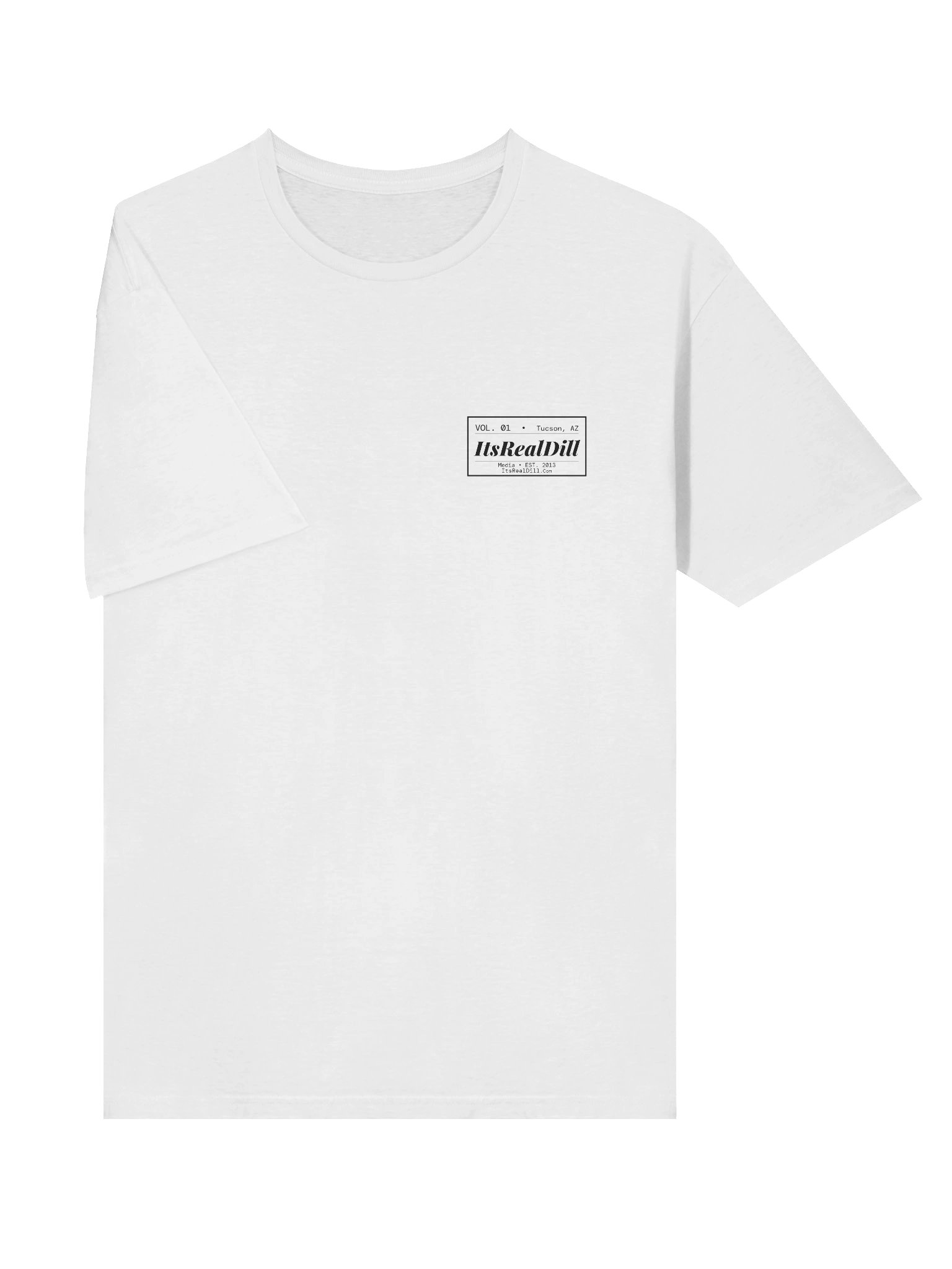 IRD White Newspaper Masthead Tee product image (5)
