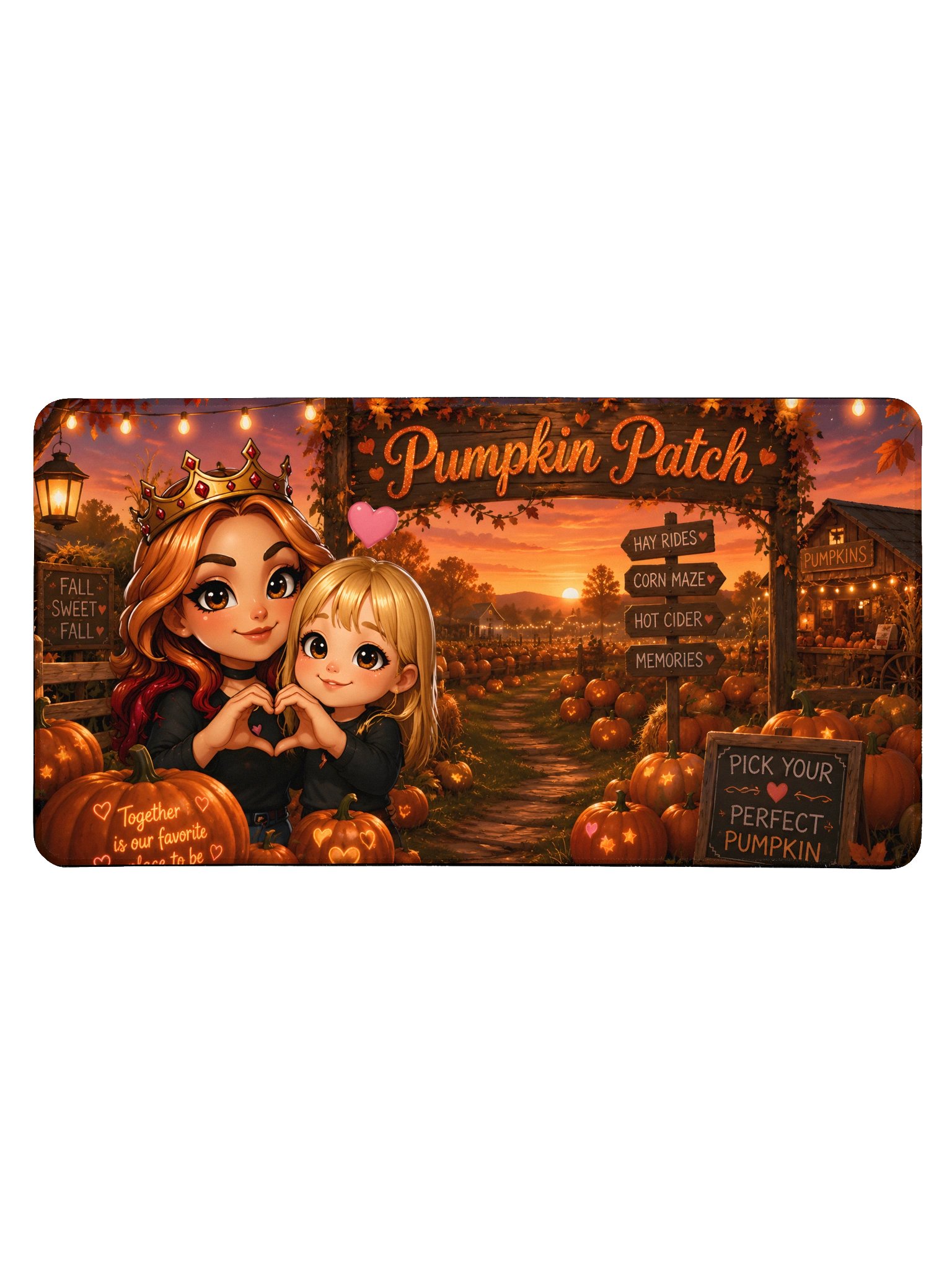 QueenPumpkinz666 Desk Mat product image (1)