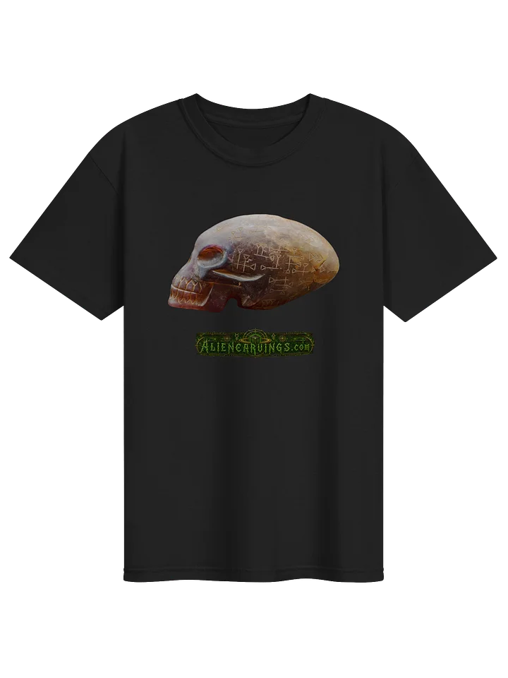 Aliencarvings.com Cuneiform Skull Chip Black product image (1)