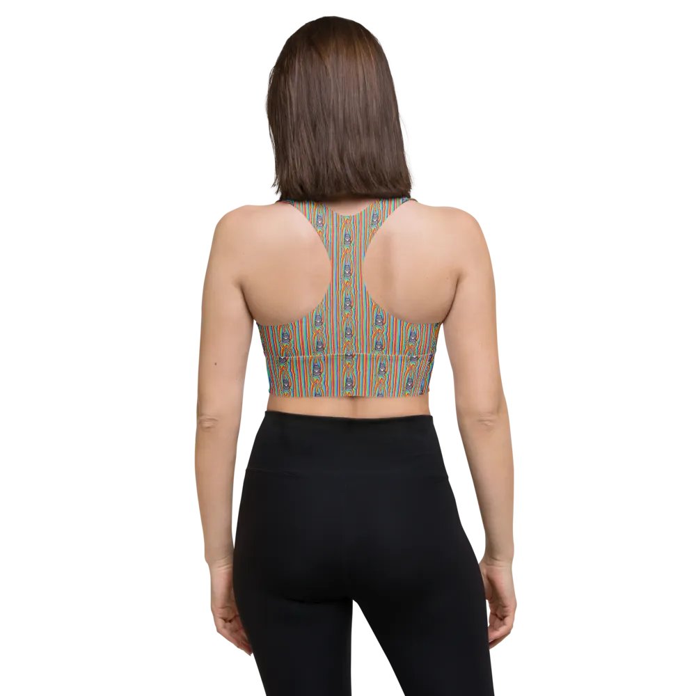 Row Row Row Your Boat longline sports bra product image (4)