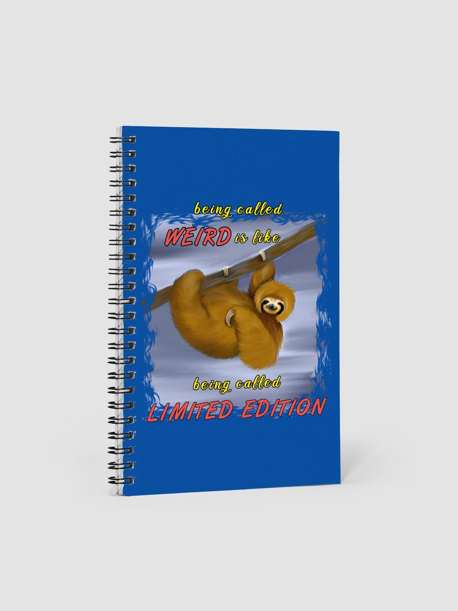 Sloth "LIMITED EDITION" Spiral Notebook product image (1)