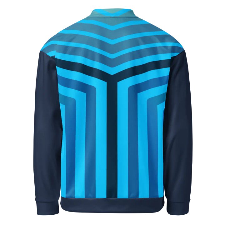Tidal Stripes Men's Bomber Jacket product image (2)