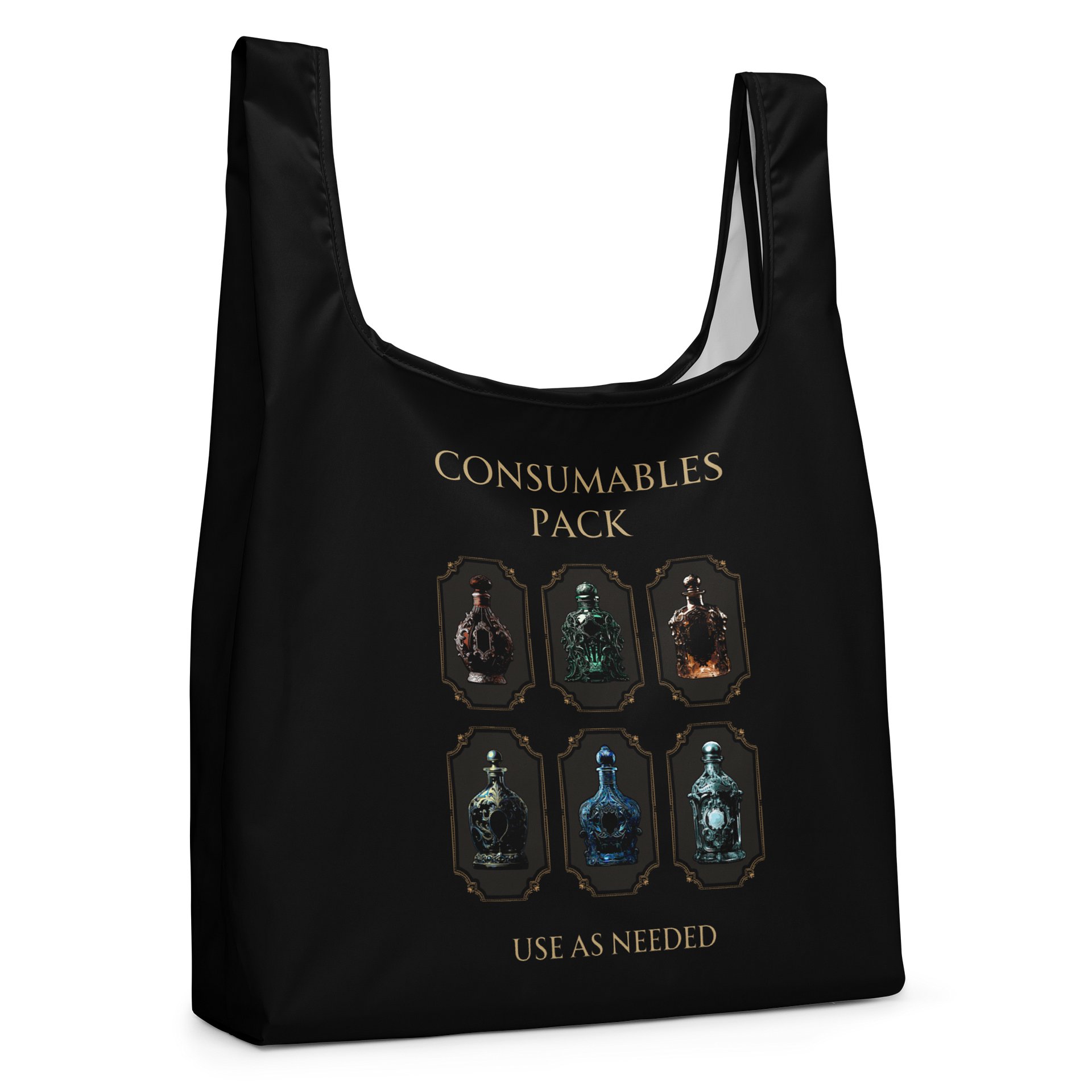 Consumables Pack Shopping Bag | Chronic Illness Essentials & Gamer Tote product image (4)