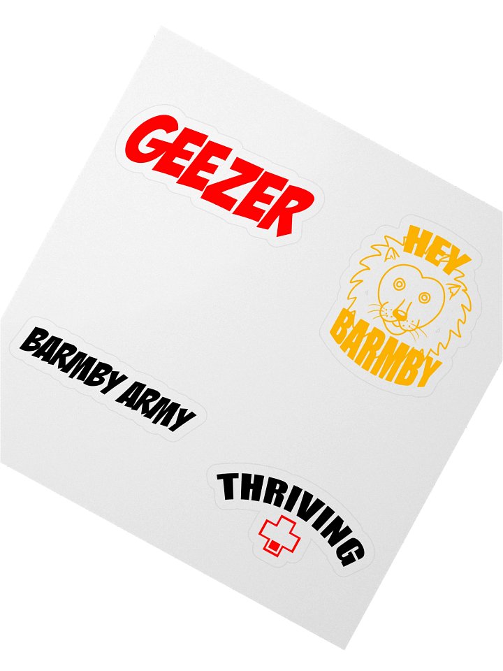 Classic Barmby Stickers product image (2)