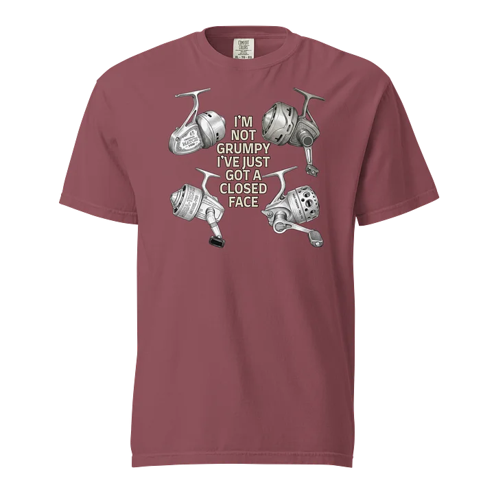 "I'm Not Grumpy" Closed Face Reel T-Shirt product image (17)