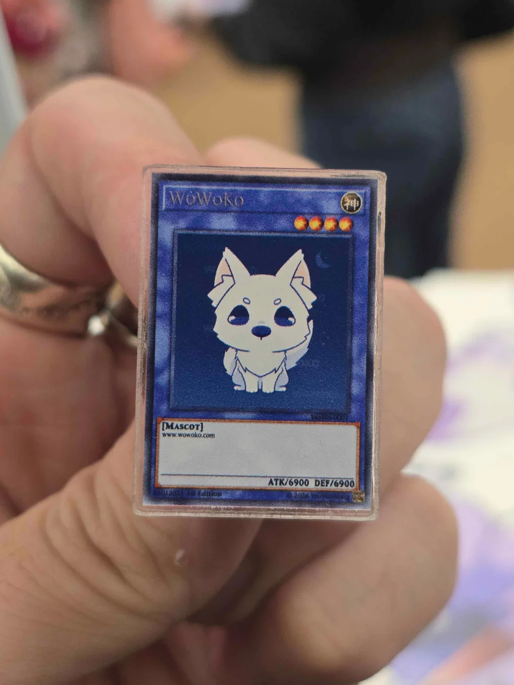 LIMITED WoWoKo Yugioh Card - Acrylic Pin product image (2)