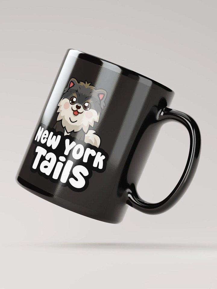 Mocha New York Tails Black Mug product image (2)