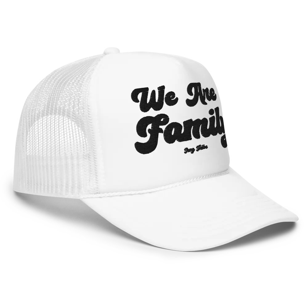 JWG Tribe "We are Family" Trucker Hat (White Edition) product image (3)