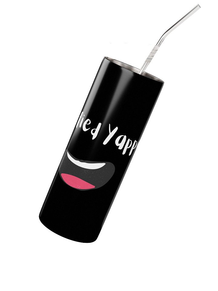 Certified Yapper Tumbler (Black) product image (2)