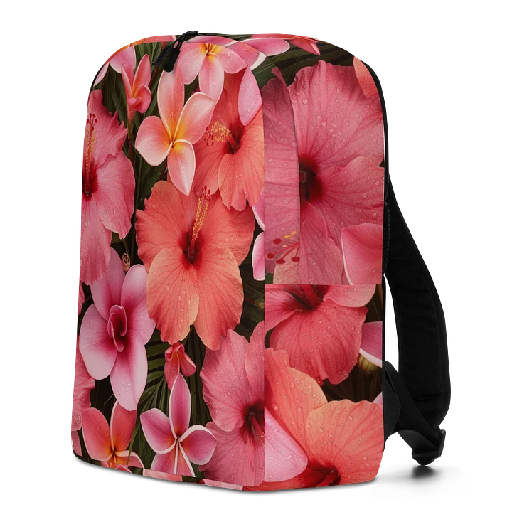 Hybiscus floral collection print mini backpack product image (2)