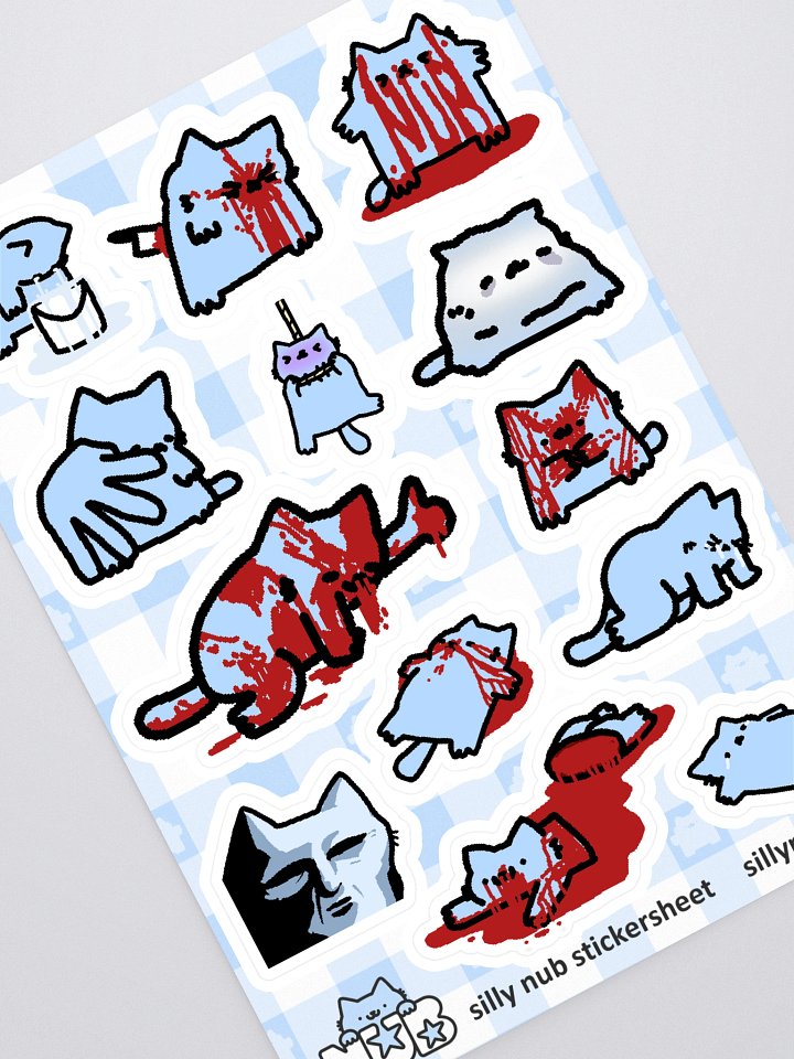 BLOOD!!! stickers!!! product image (2)