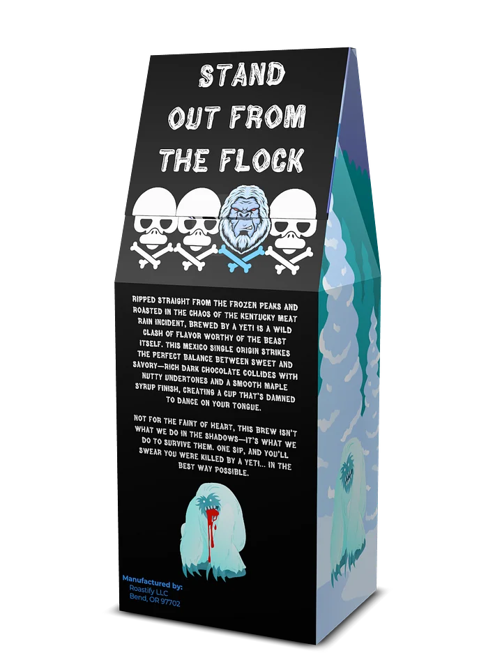 Killed by a Yeti Brewed by a Yeti Coffee and Tumbler product image (2)