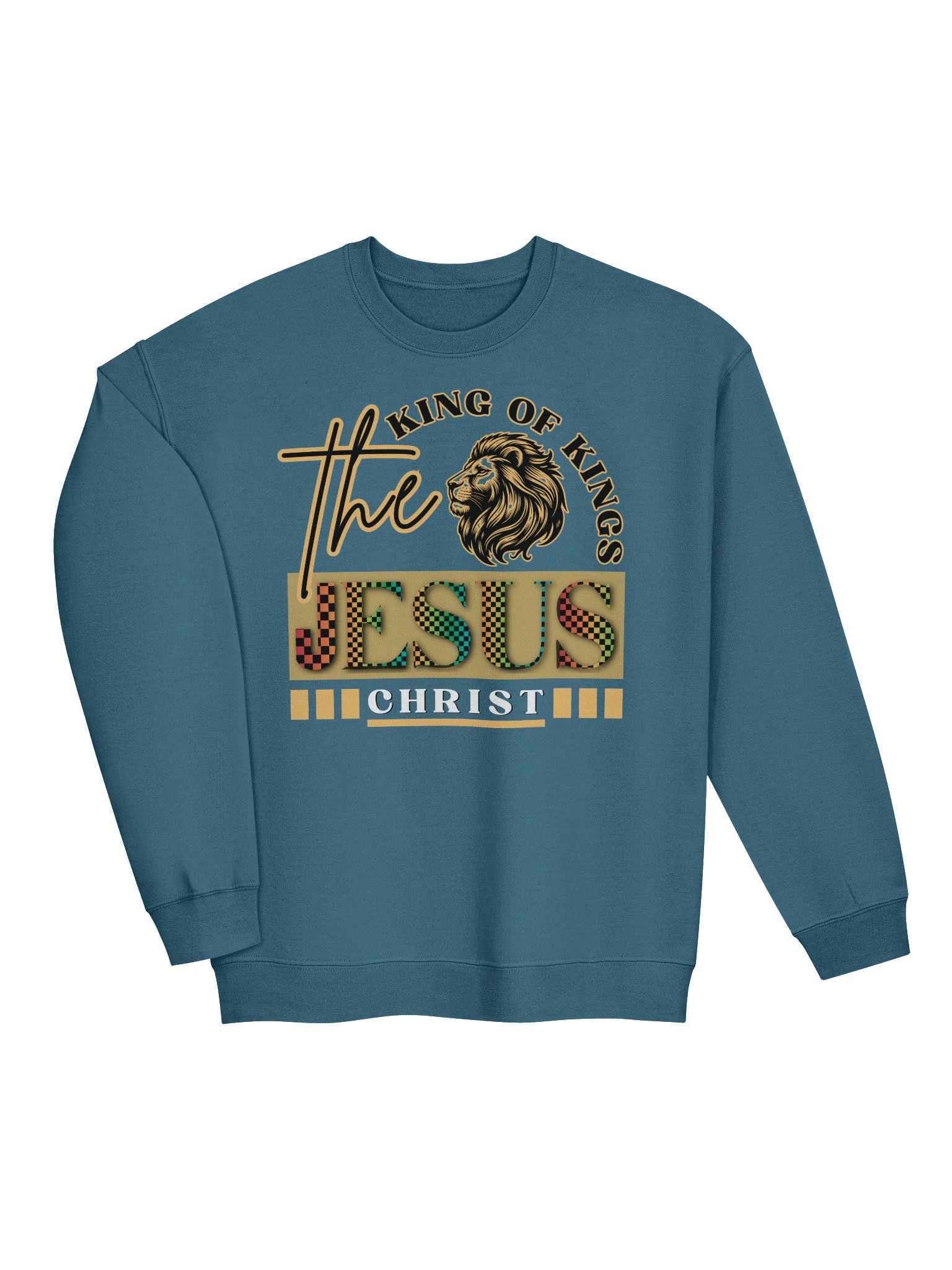 King of Kings Jesus Christ | Christian Gildan Sweatshirt | Faith Apparel for Believers product image (3)