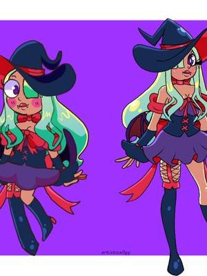 Style challenge! Trying out koalify13's style from older DeviantArt! Lemme know what style I should try next and which one you prefer :D #oc #arttok #anime #stylechallenge #artstyle 