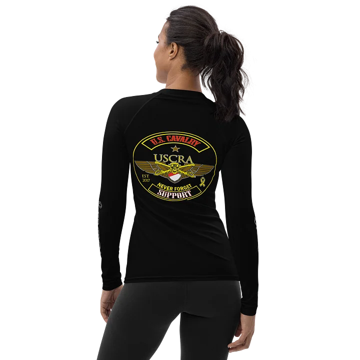 Women's USCRA Long Sleeve SUPPORT "Rash Guard"Tee product image (2)