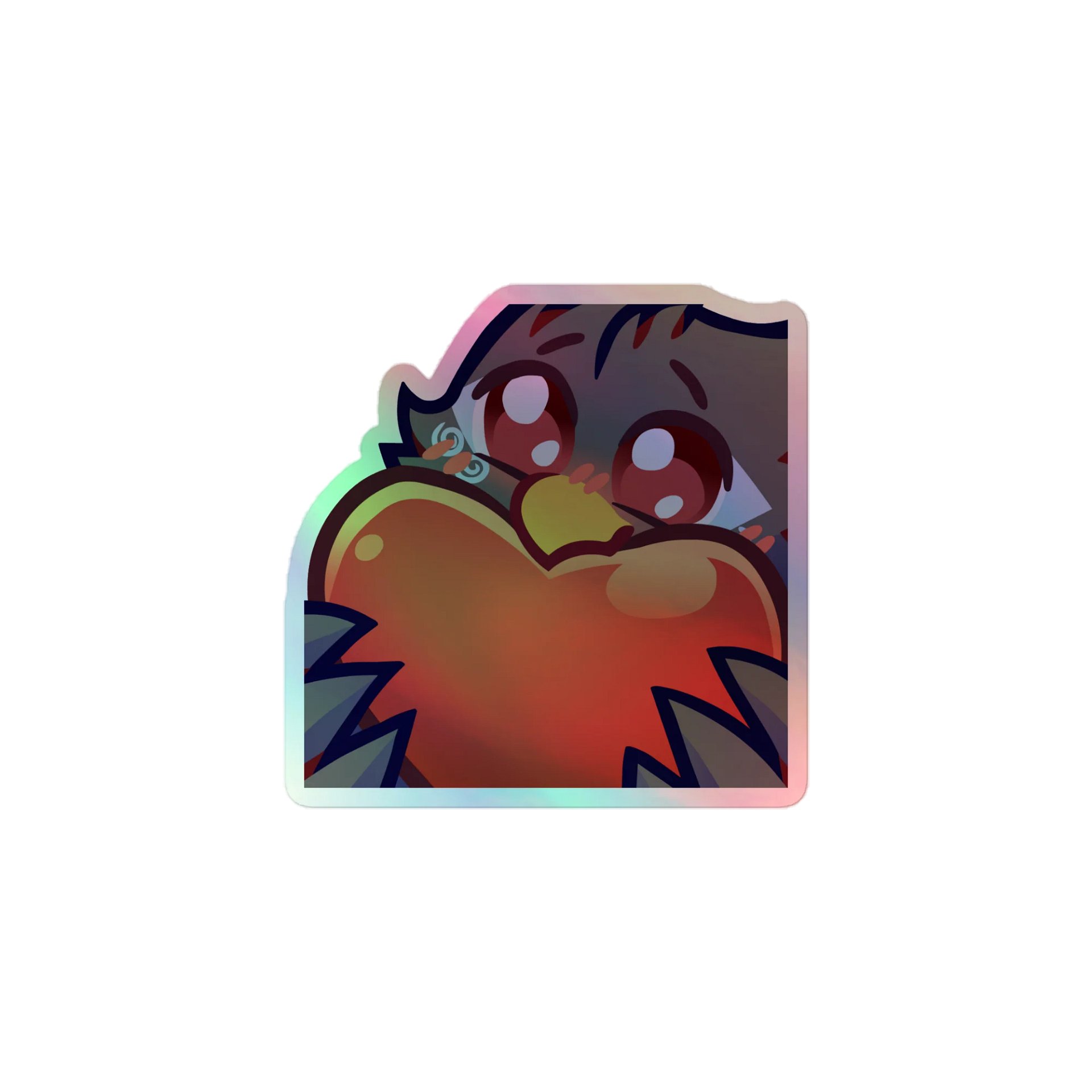 HEART HOLO STICKER product image (1)