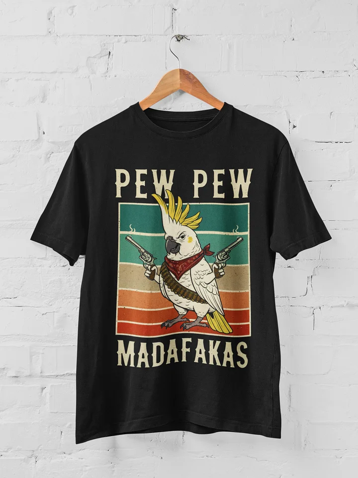 Outlaw Cockatoo Parrot T-shirt product image (1)