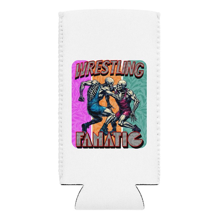 Wrestling Fanatic Skeleton Showdown Can Cooler product image (1)