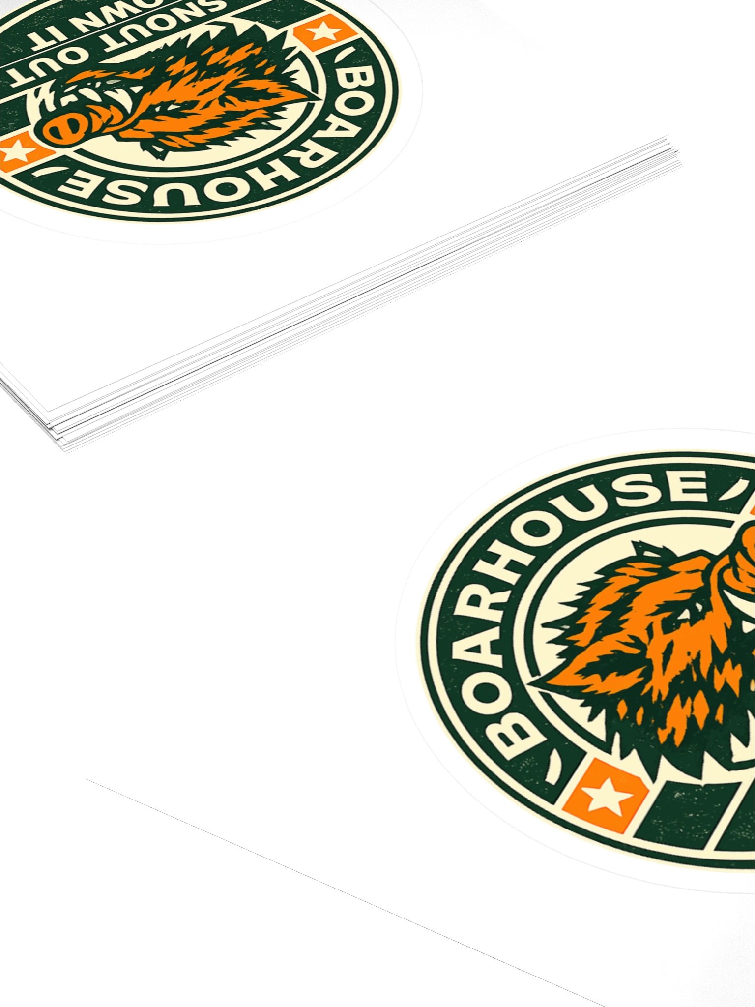 BOARHOUSE NYC Boar Badge Sticker product image (4)