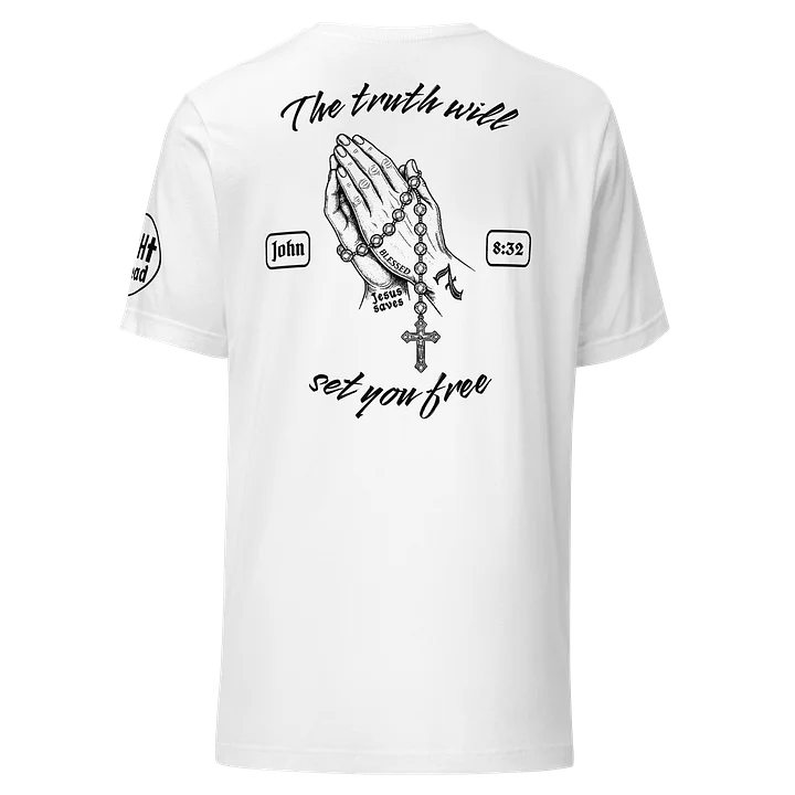 Tee Rosary Praying hands product image (1)