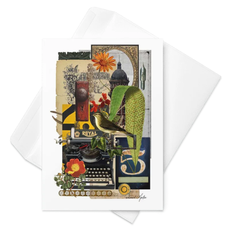 Vintage Collage Greeting Card product image (1)