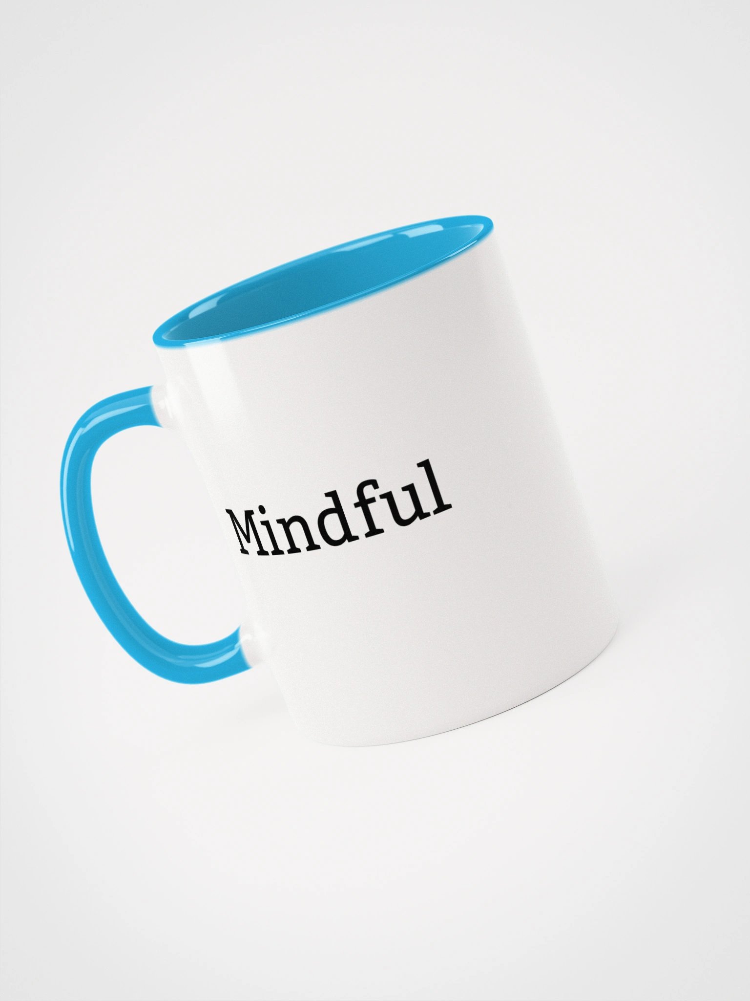 “Mindful” My Vibe Ceramic Mug with Color product image (4)
