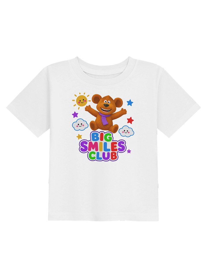 BIG SMILES CLUB Baby Tee — Jumping Teddy by Tinyschool product image (3)