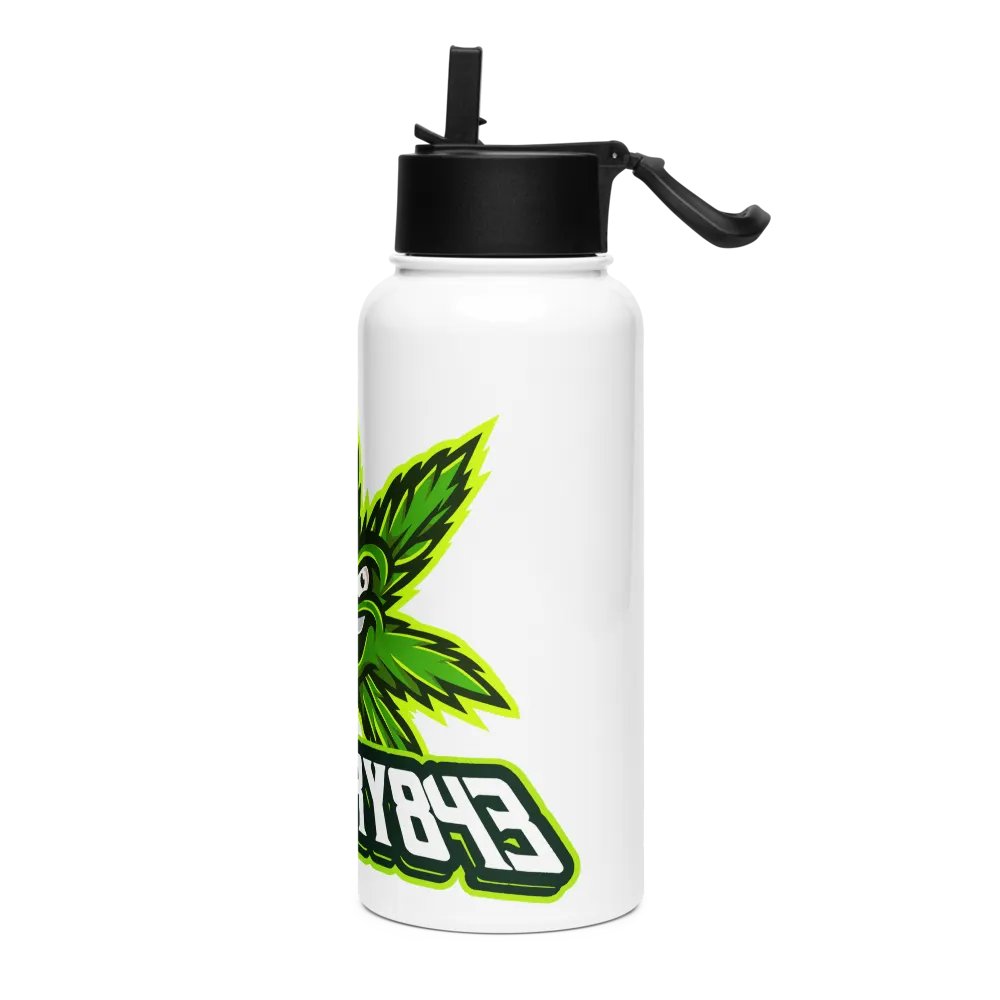 Cannabis Logo - Stainless Steel Bottle product image (3)
