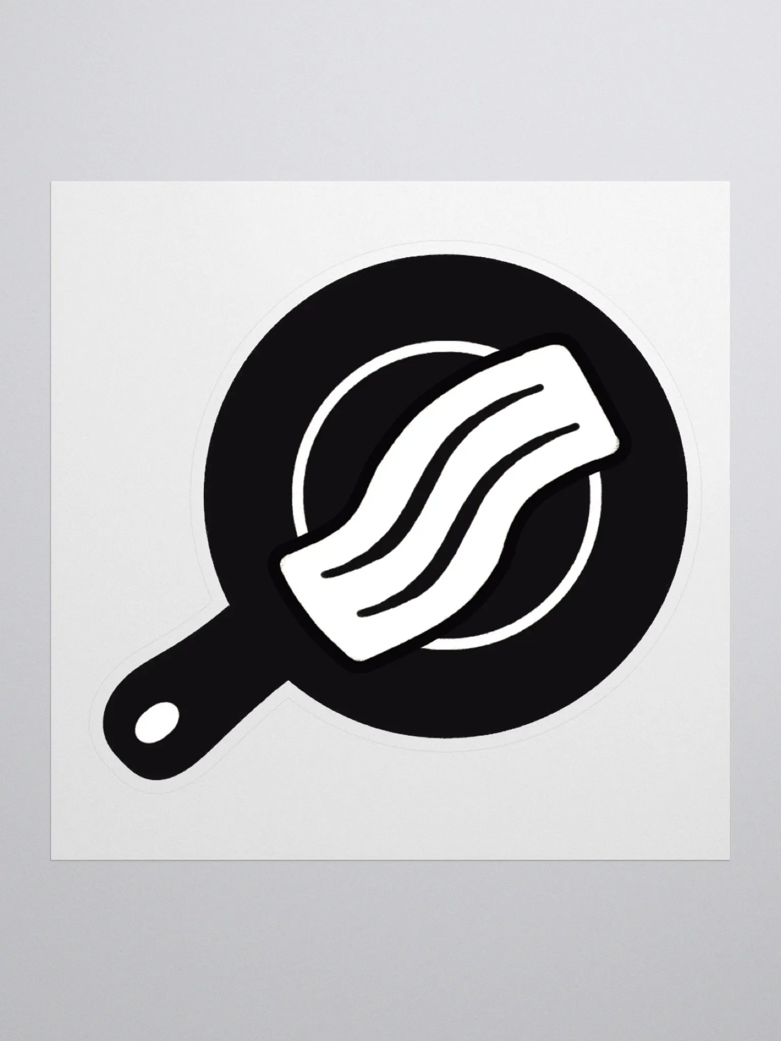 Frying Pan Logo (Sticker) product image (1)