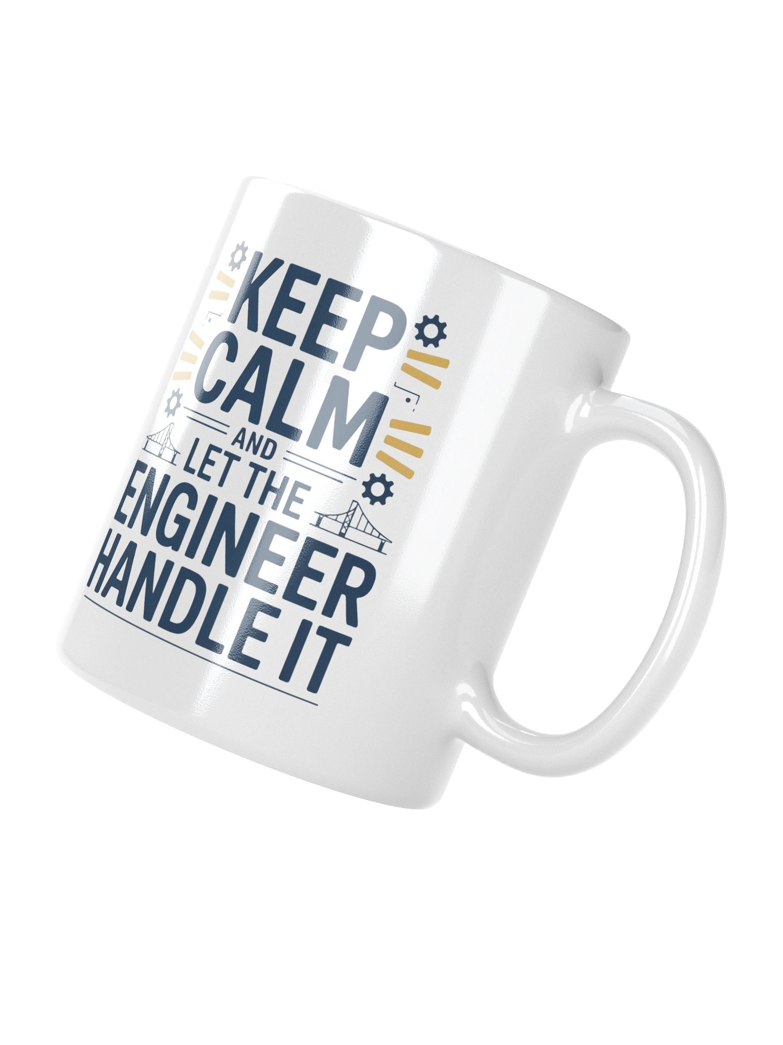 Keep Calm and Let the Engineer Handle It Coffee Mug product image (11)