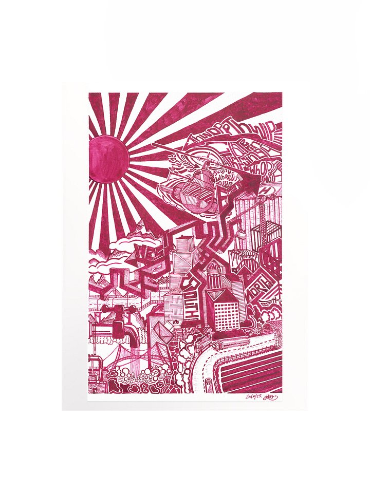 One Red (Poster Print) product image (1)