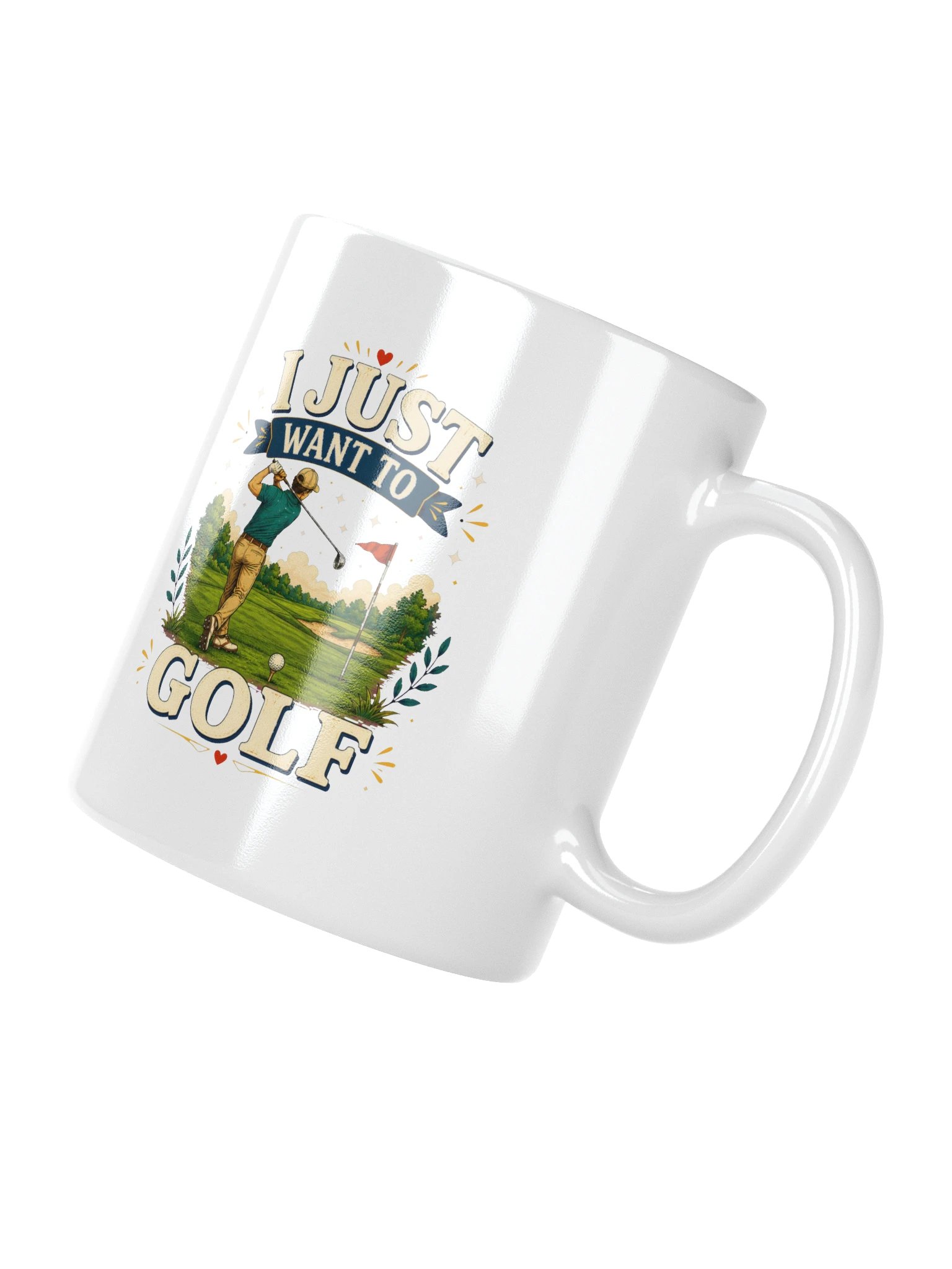 I Just Want To Golf Mug product image (4)