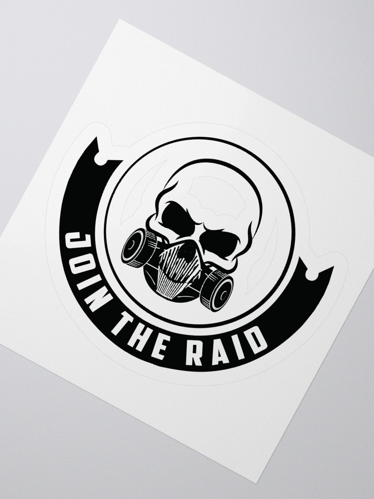 JTR SKULL Banner STICKER product image (6)